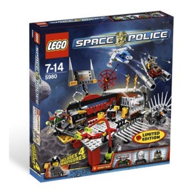 LEGO Space Police 5980 Depo Olihního muže