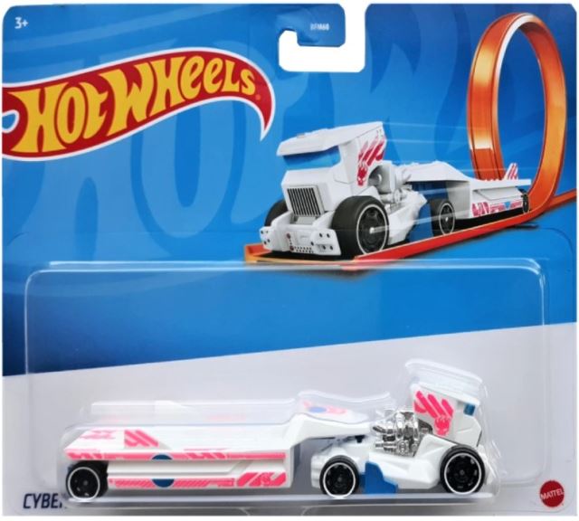 Mattel Hot Wheels dráhový tahač Cyberrig, HMG00