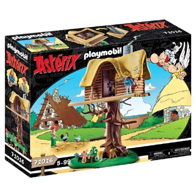 Playmobil 71016 Asterix: Trubadix a dom na strome