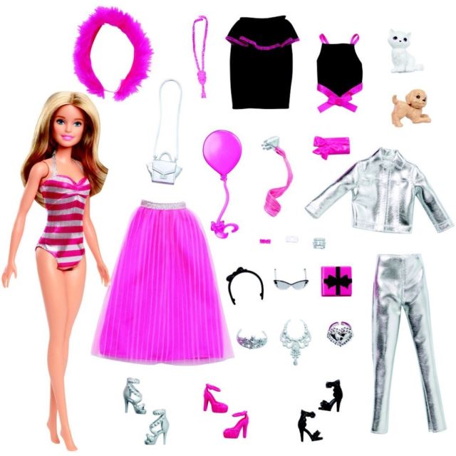 Mattel Adventní kalendář Barbie, GFF61