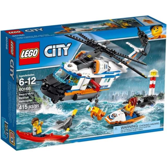 LEGO® CITY 60166 Výkonná záchranářská helikoptéra