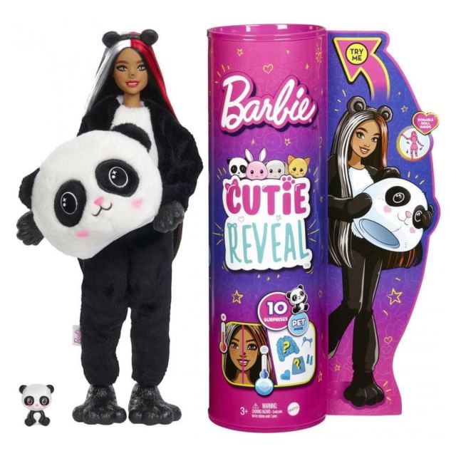 Mattel Barbie Cutie Reveal V kostýmu pandy, HHG22