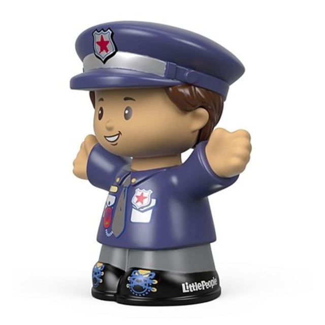 Fisher Price Little People Figurka Policejní důstojník Landon, Mattel FGX54