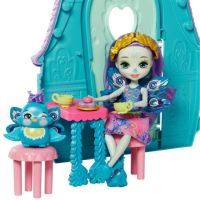 ENCHANTIMALS Domácí mazlíčci Chatka Patter Peacock, Mattel GYN61 (3)