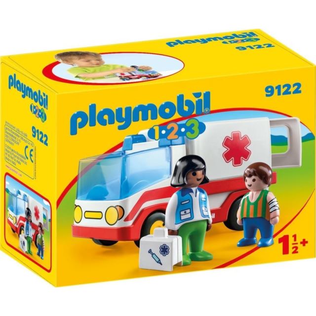 Playmobil 9122 Sanitka s posádkou (1.2.3)