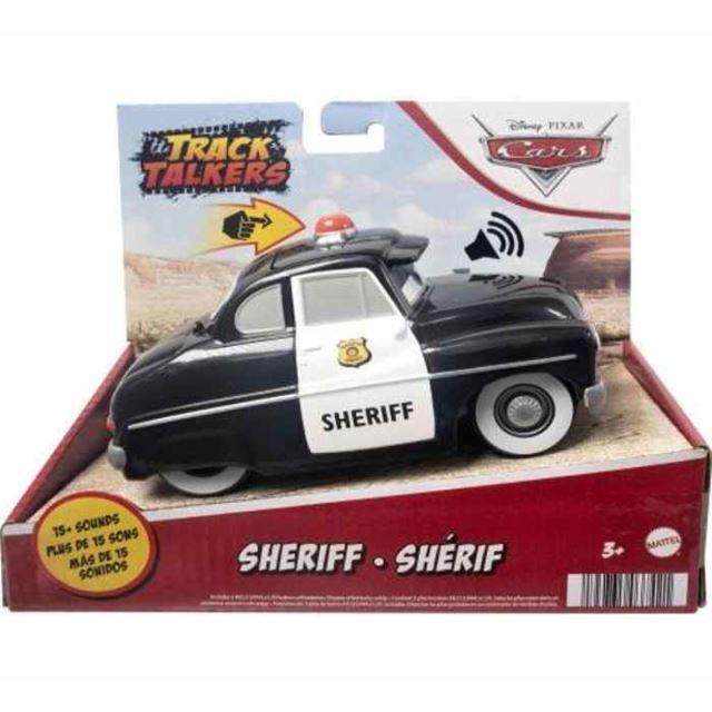Cars 3 Autíčko Sheriff se zvukem, Mattel HFC52