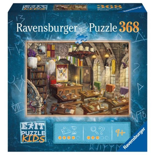 Ravensburger 13302 Exit Kids Puzzle: Kúzelnícka škola 368 dielikov