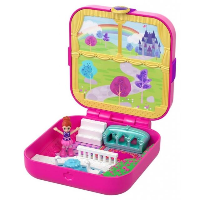Polly Pocket Pidi svět v krabičce - Sídlo princezny Lil Mattel GDK80