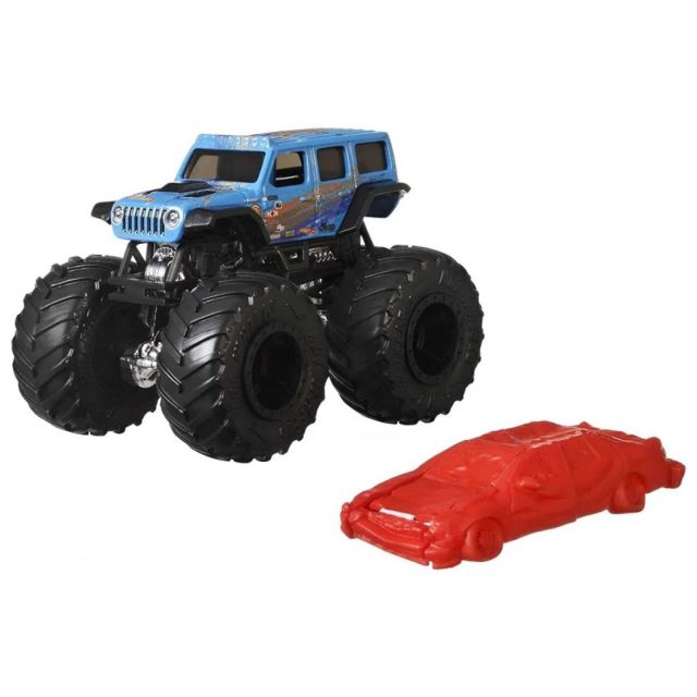 Hot Wheels® Monster Trucks Kaskadérské kousky Jeep, Mattel GWK01
