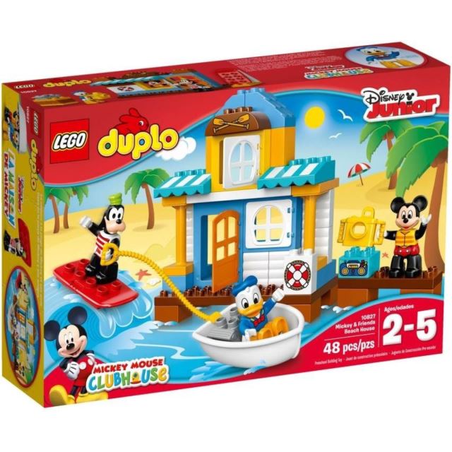 LEGO DUPLO 10827 Mickeyho plážový dům