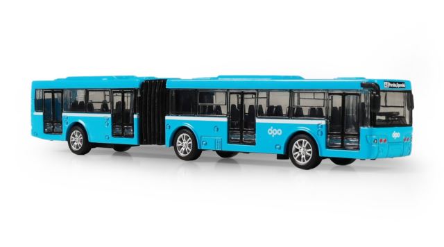 Kovový kĺbový autobus DPO Ostrava 18 cm