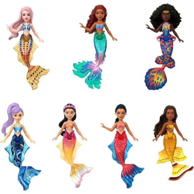 Mattel Disney Malá mořská víla Ariel a sestřičky, HLX17