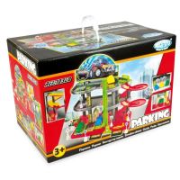 Mochtoys Garáže parkovací set 3 poschodia (1)