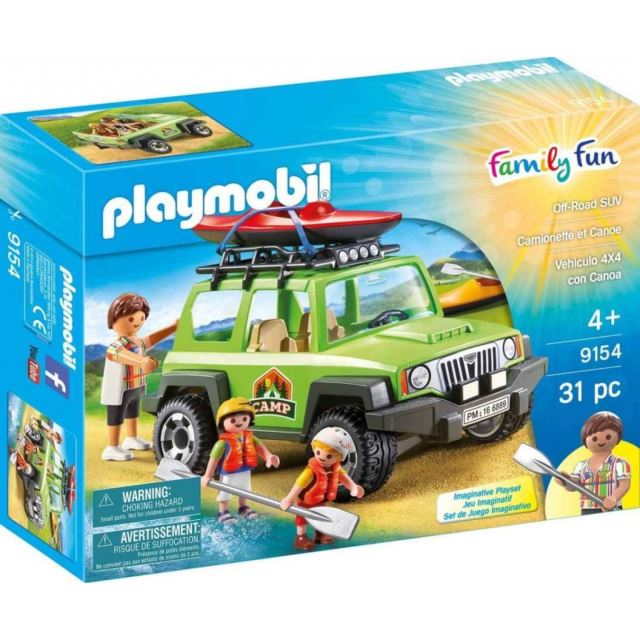 Playmobil 9154 Kempovací SUV 4x4