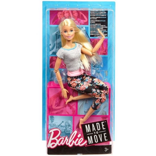 Barbie Panenka V pohybu, blondýna, Mattel FTG81