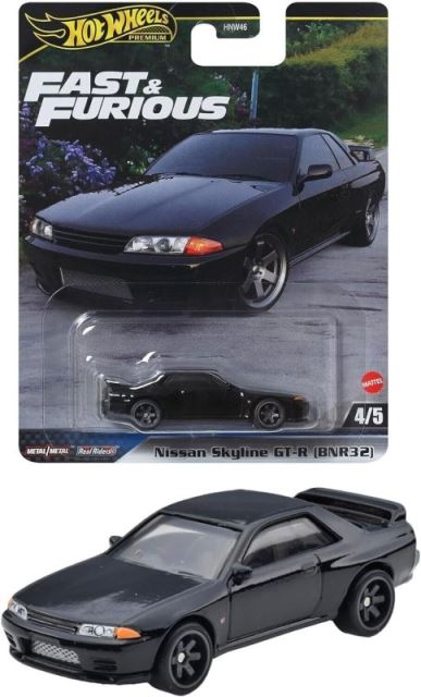 Mattel Hot Wheels Premium Rychle a zběsile NISSAN SKYLINE GT-R (BNR32) 4/5