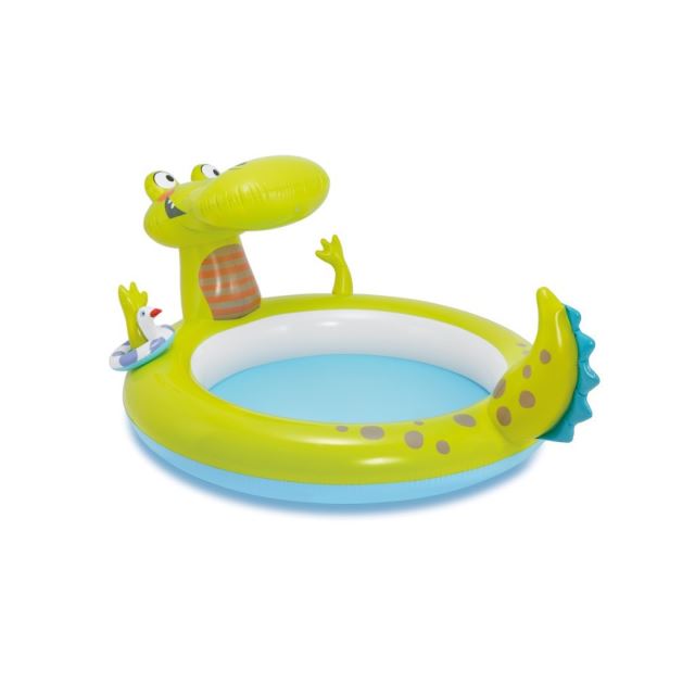 Intex 57431 Bazének krokodýl s vodopádem
