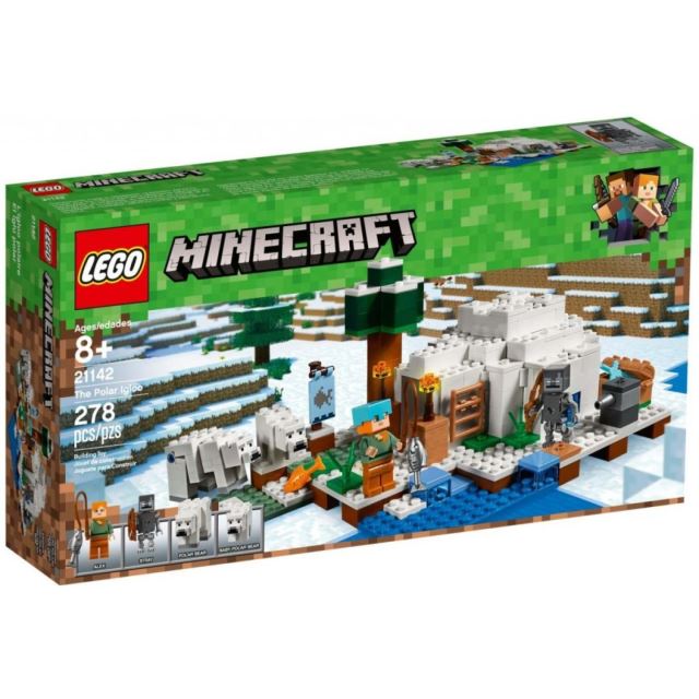 LEGO® Minecraft 21142 Iglú za polárním kruhem
