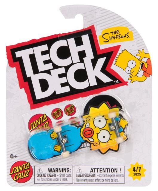 Spin Master Tech Deck fingerboard seriálové legendy The Simpsons Maggie