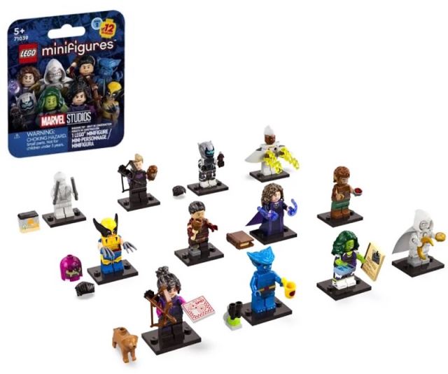 LEGO® 71039 Ucelená kolekcia 12 minifigúrok Studio Marvel 2
