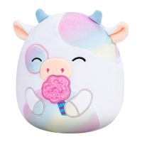 SQUISHMALLOWS Krava s cukrovou vatou - Belozi, 13 cm (1)