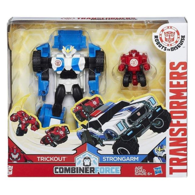 Transformers RID Kombinátor Ttrickout a Strongarm, Hasbro C0655