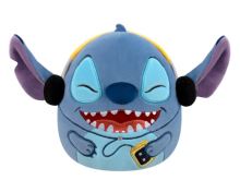 SQUISHMALLOWS Disney Stitch se sluchátky, 17 cm