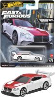 Mattel HW PREMIUM FAST &amp; FURIOUS 2018 Bentley Continental GT3 4/5