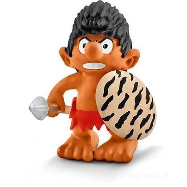 Schleich 20783 Šmolko domorodec s oštepom a štítom