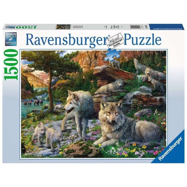 Ravensburger 16598 Puzzle Jarní vlci 1500 dílků