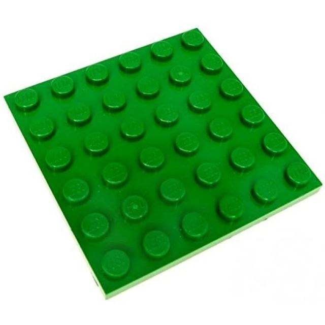 LEGO® 3958 Podložka 6x6 Zelená