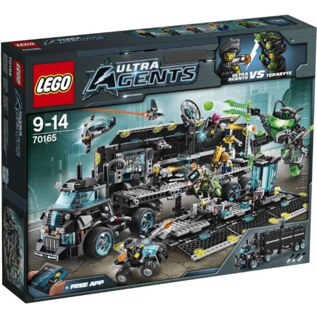 LEGO® Agents 70165 Centrála ultra agentů misí