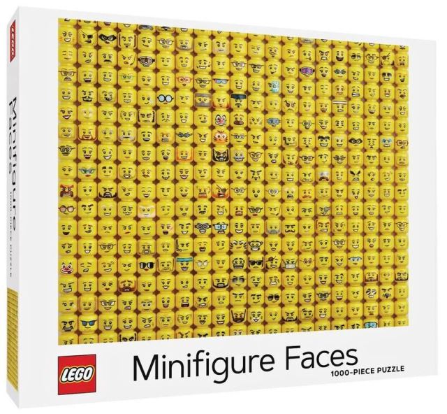 Chronicle Books Puzzle LEGO® Obličeje minifigurek 1000 dílků