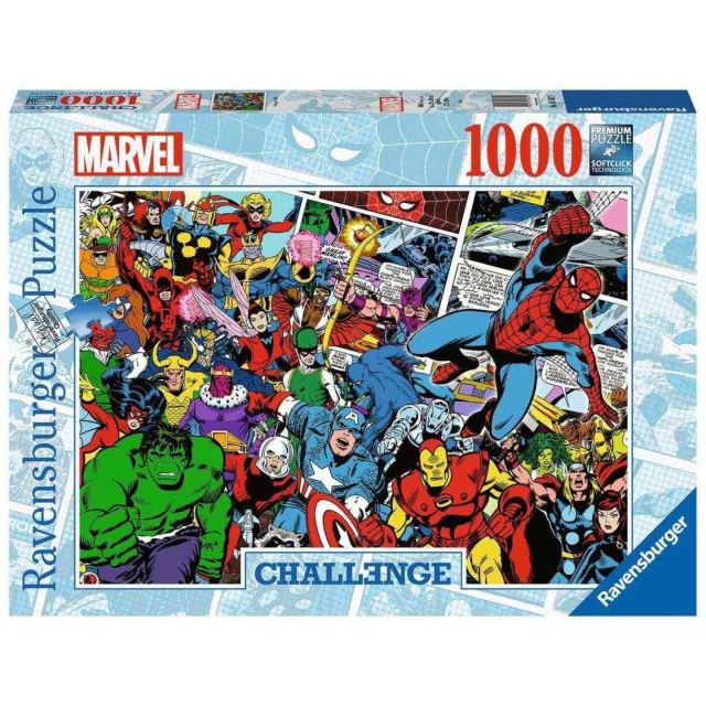 Ravensburger 16562 Puzzle Marvel výzva 1000 dílků