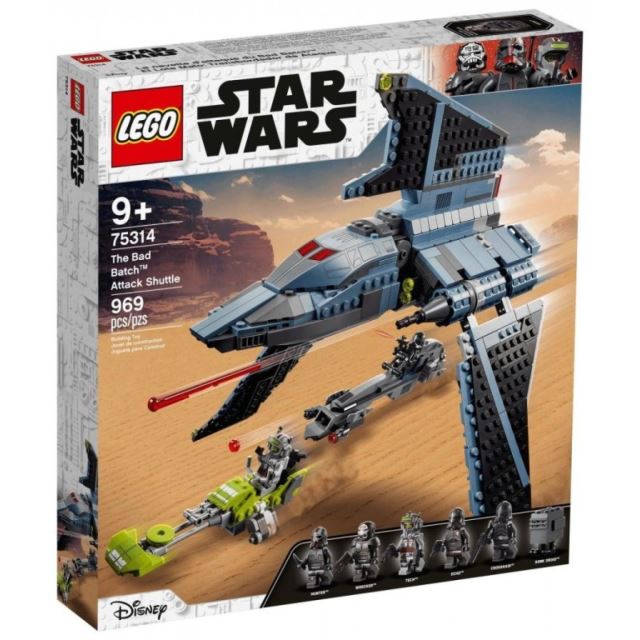 LEGO Star Wars 75314 Útočný letoun Vadné várky