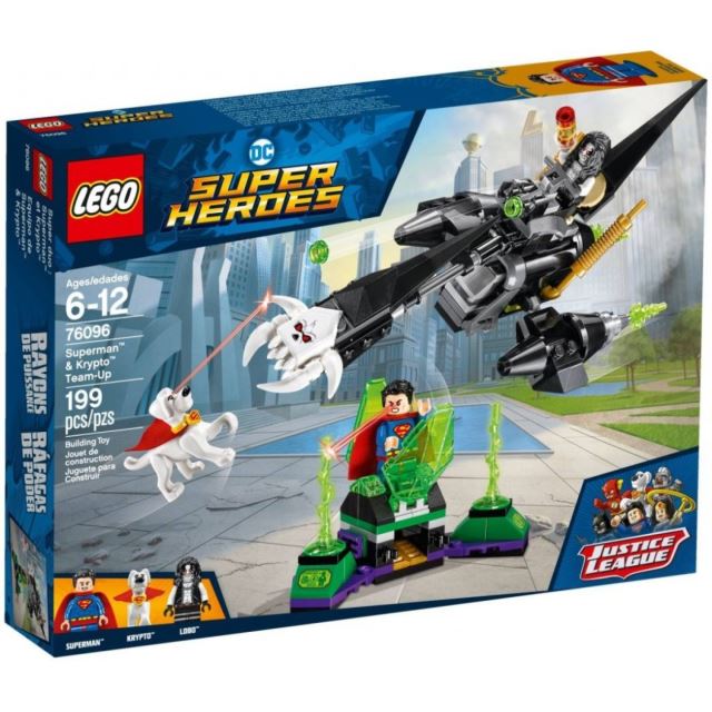 LEGO® Super Heroes 76096 Superman™ a Krypto™ se spojili