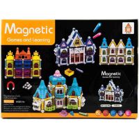 Magnetická stavebnice domeček 75 ks (1)