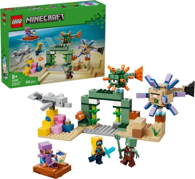 LEGO® Minecraft® 21598 Podmorské dobrodružstvo