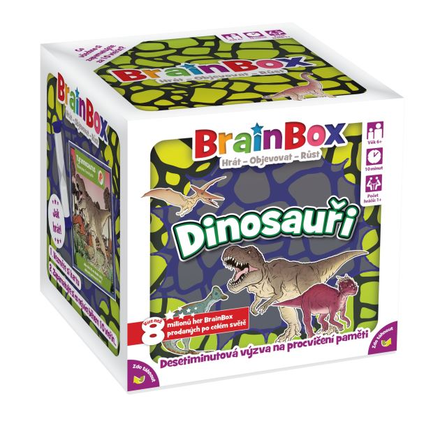 Asmodee BrainBox Dinosaury