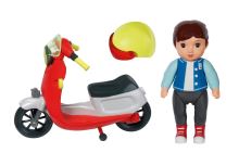 BABY born® Minis Súprava so skútrom a bábikou (2)