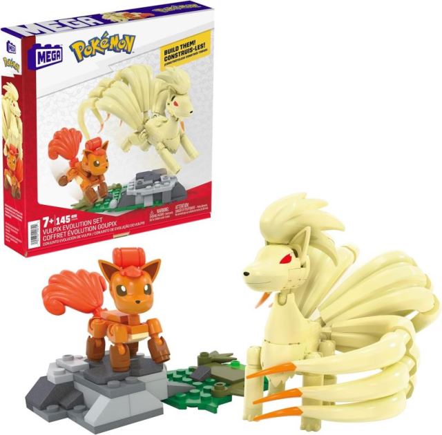 Mattel Mega Construx HTH79 Pokémon™ Vulpix Evolution Set