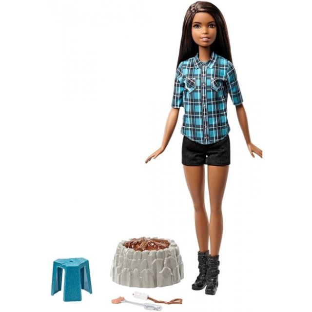 Barbie panenka Nikky u táboráku, Mattel FDB45