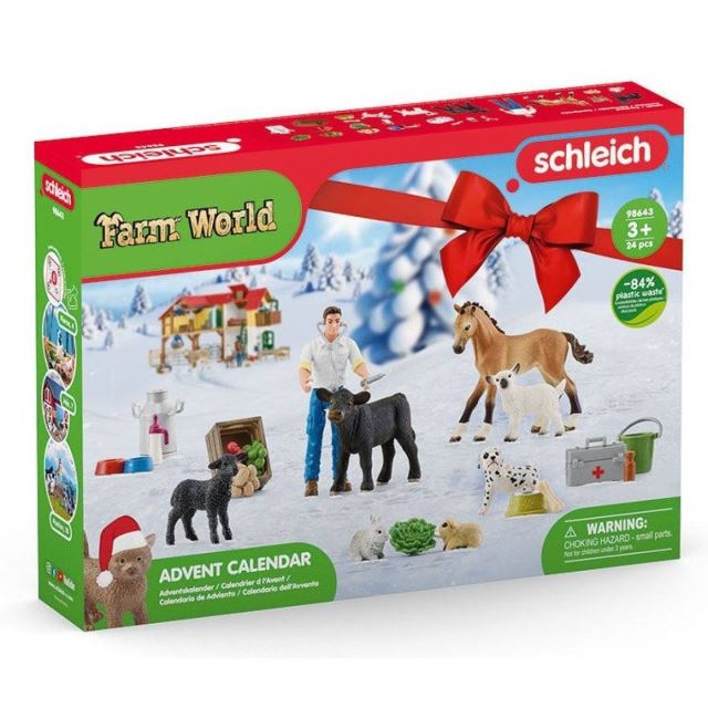 Schleich 98643 Adventní kalendář Farma 2022
