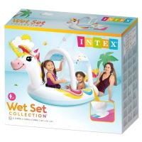 Intex 58435 Bazén detský s rozstrekovaním jednorožec (1)