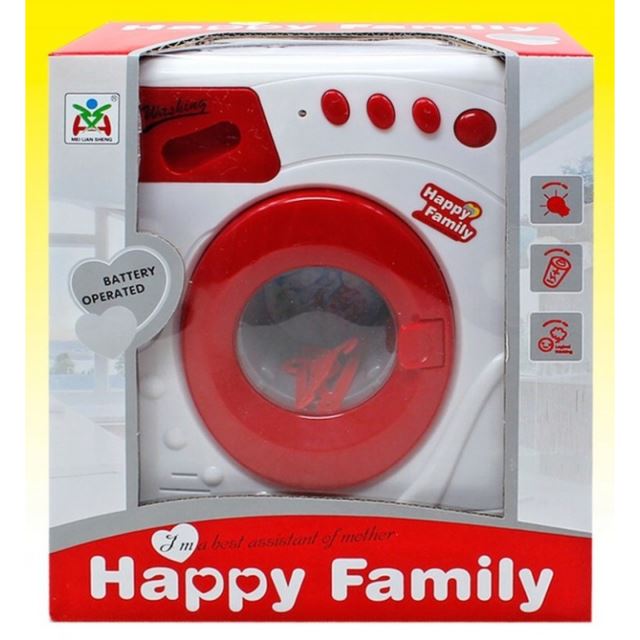 Dětská pračka Happy Family se zvukem a světlem