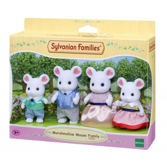 Sylvanian Families 5308 Rodina Marshmallow myšek