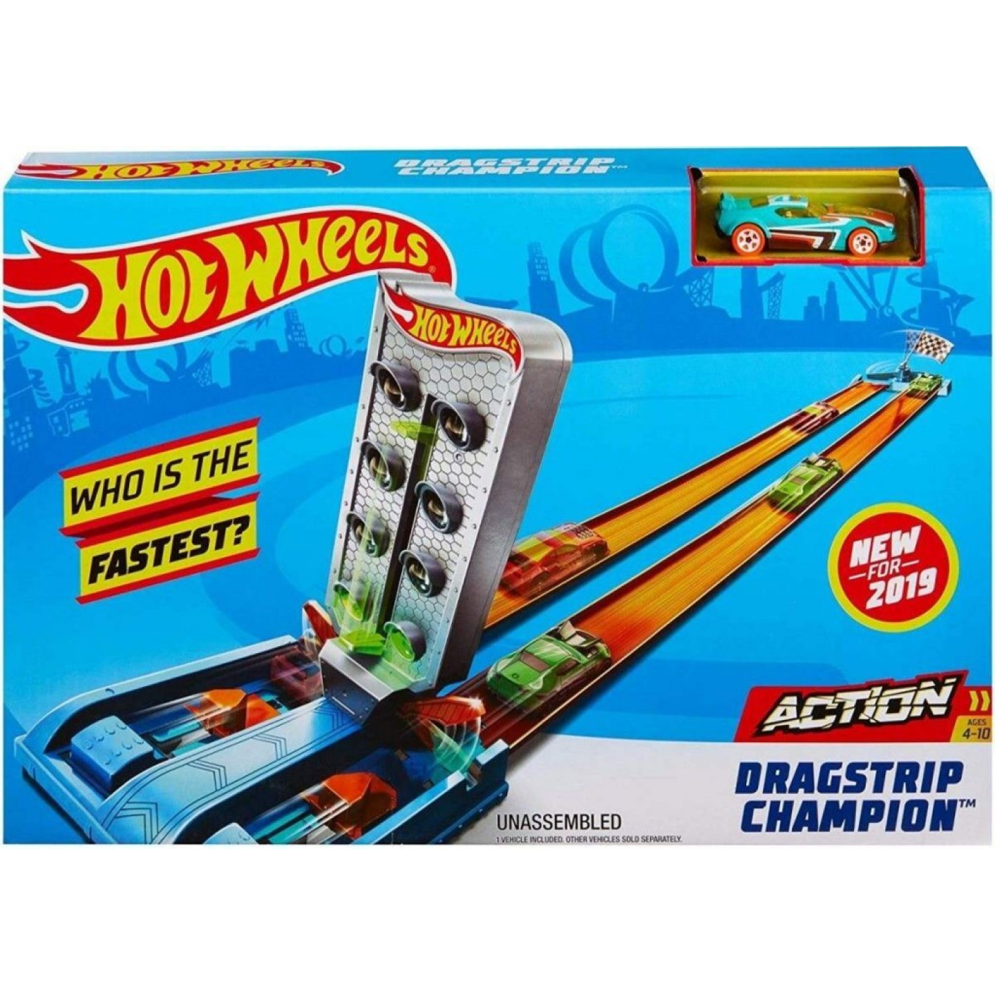 Hot wheels šampionát dvojitá dráha, mattel gbf82