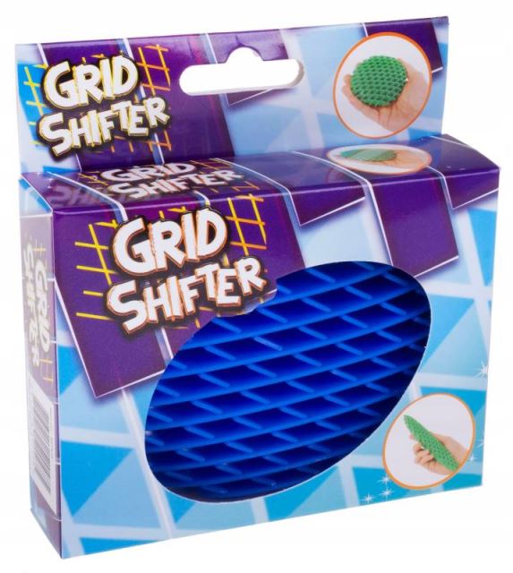 GRID SHIFTER 3D Senzorická antistresová mřížka modrá