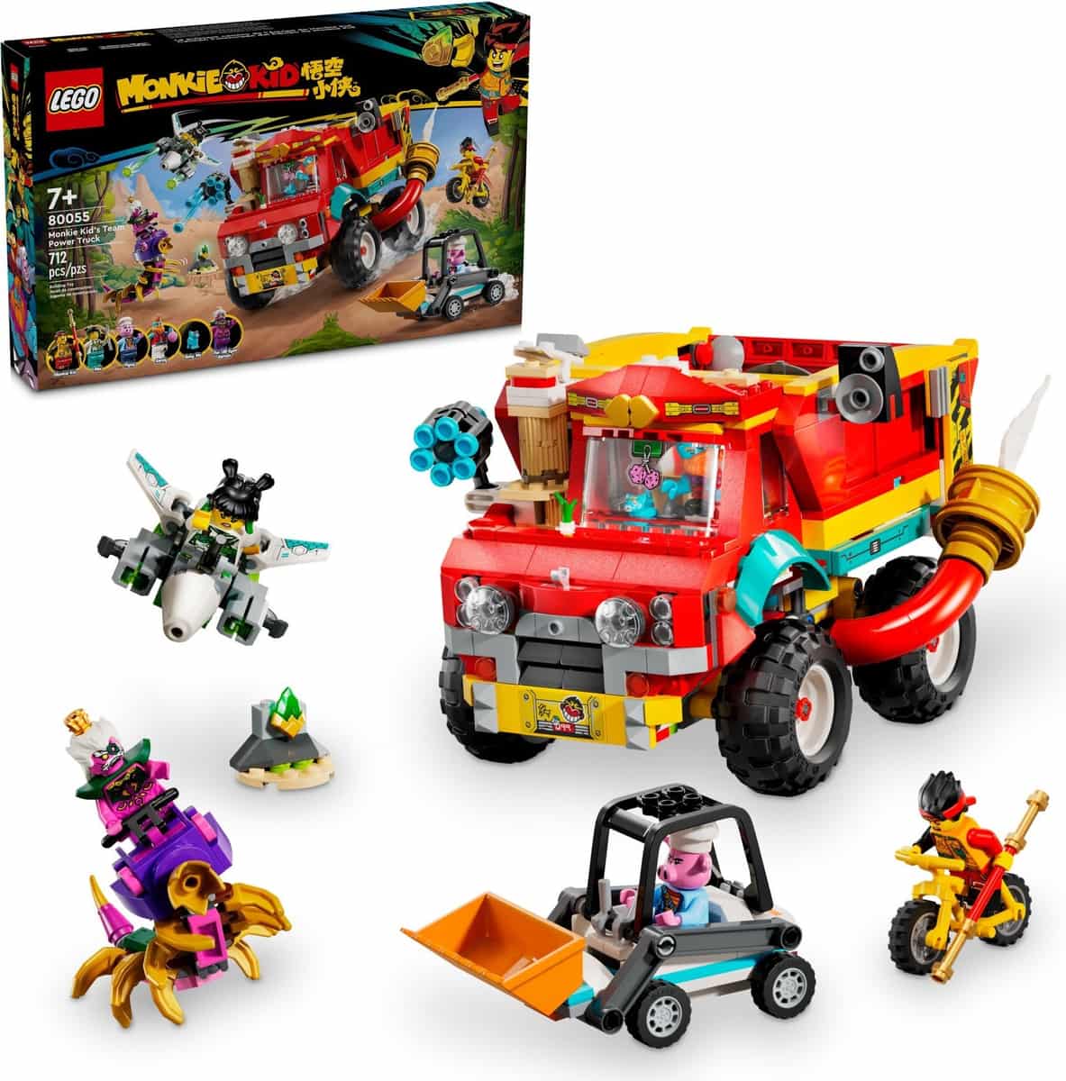 Lego® monkie kid´s 80055 výkonná dodávka týmu monkie kida