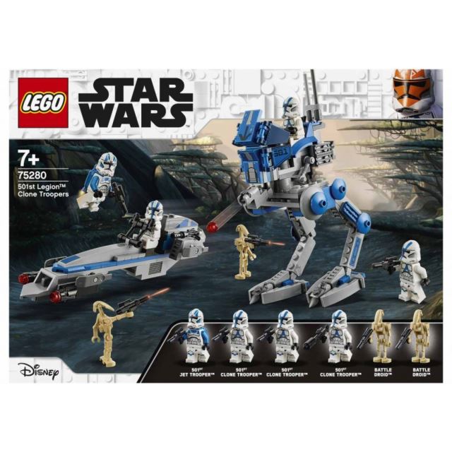 LEGO STAR WARS 75280 Klonoví vojáci z 501. legie